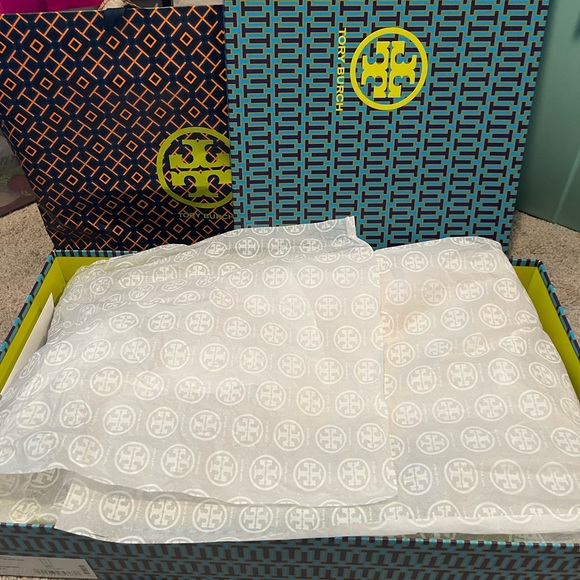 Women Tory burch broke riding tall knee boots size 9.5 new with box - Picture 6 of 9